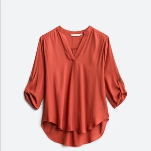 Stitch fix Warren split neck blouse